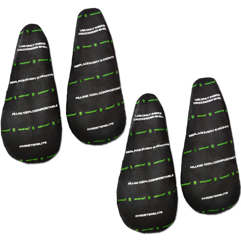 [Australia] - Meister 2 Refills (1 Year Supply) Shoe & Glove Eco Deodorizer - Powerful, Absorbs Stink, Leaves Fresh Scent Shoes & Large Gloves Fresh Linen 