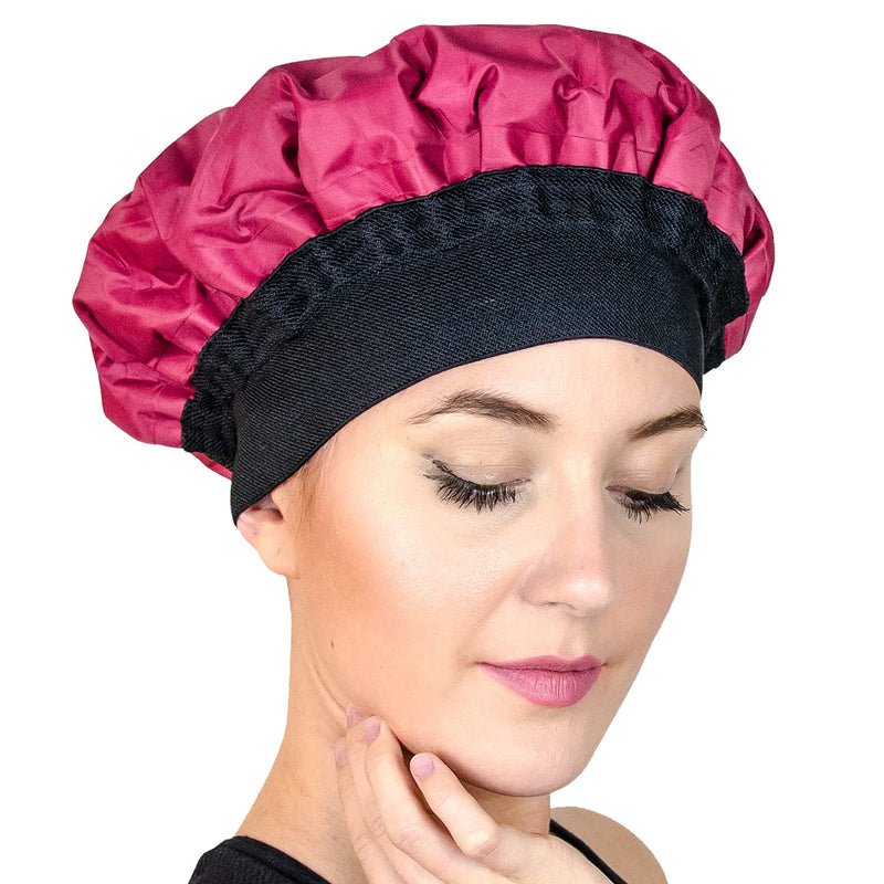 [Australia] - Premium Deep Conditioning Heat Cap. A Hot Head Cap to Hydrate, Moisturize and Condition. Thermal Cordless Hair Steamer for Damaged Hair (Natural Steam Treatment) by Magic Gel 