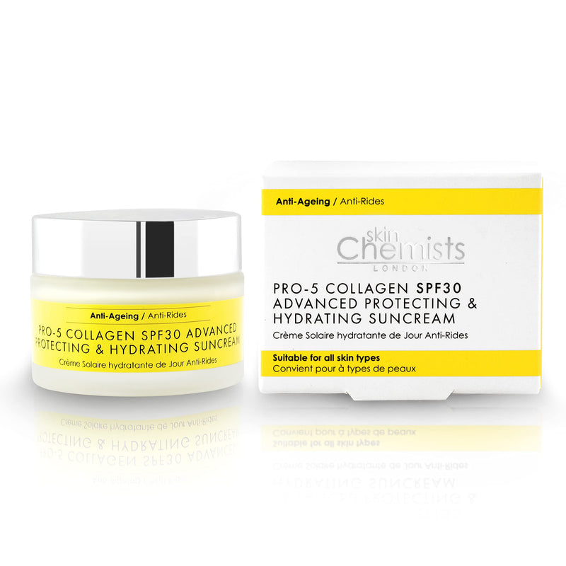 [Australia] - skinChemists Pro-5 Collagen SPF30 Advanced Anti-Ageing Protecting & Hydrating Sun Cream Collagen SPF30 Advanced Sun Cream 