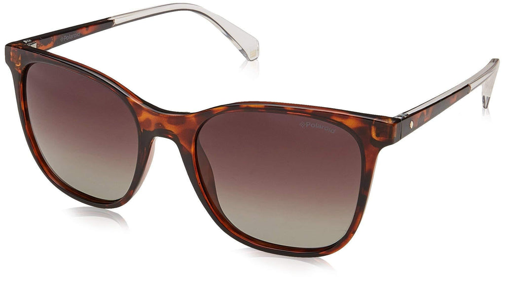 [Australia] - Polaroid Sunglasses Women's Pld4059/S Square Sunglasses Dark Havana/Bw Black Brown 53. Millimetres 