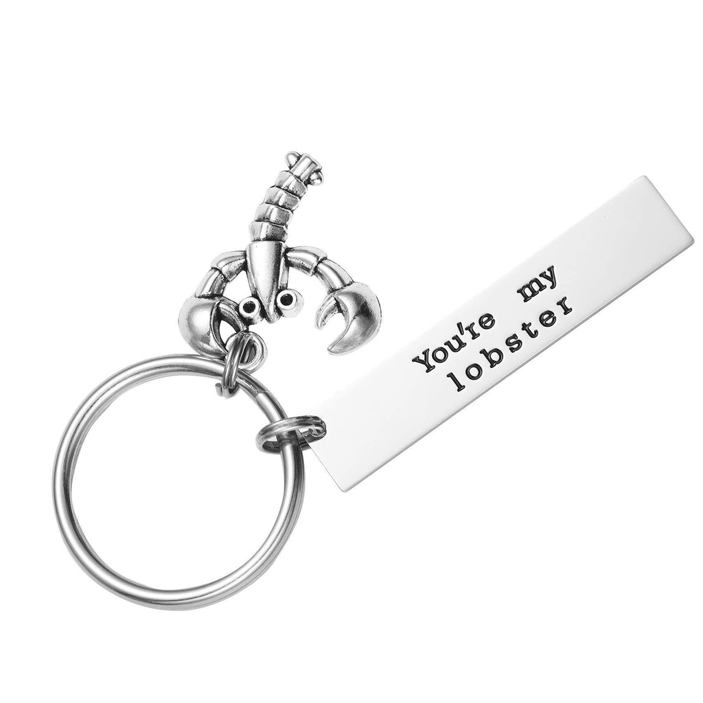 [Australia] - LParkin You're My Lobster Keyring Gift for Boyfriend Girlfriend 