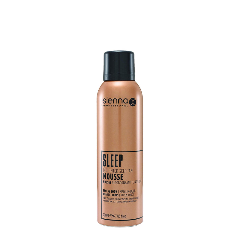 [Australia] - Sienna-X Q10 Self Tan Tinted Mousse 200 ml. Vegan Friendly & Cruelty Free Formula For Face and Body. Quick Drying and Enriched With Vitamin E and Pomegranate For A Flawless Tan. Ideal For New Tanners. 