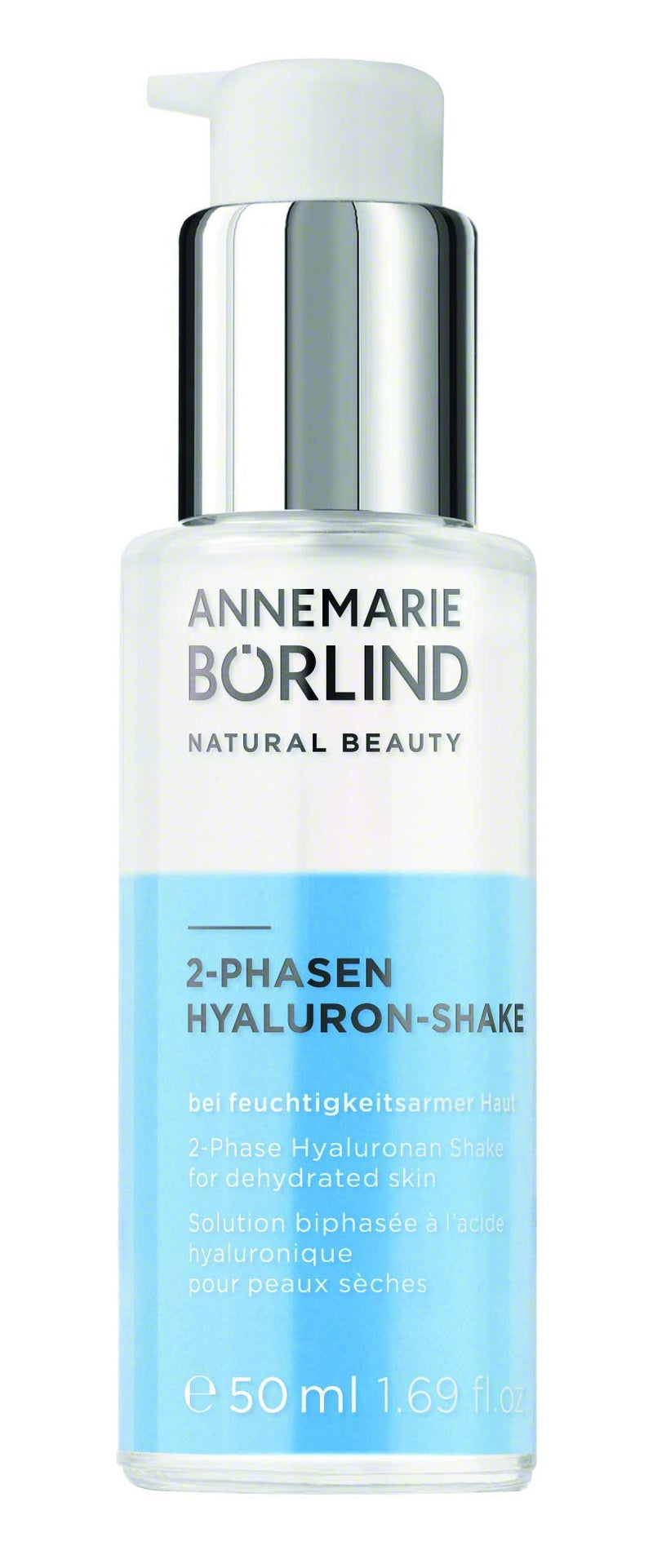 [Australia] - ANNEMARIE B√ñRLIND - 2 Phase Hyaluronan Shake - Hyaluronic Acid + Aloe Vera + Black Forest Rose Stem Cells For Intense Hydration - Moisturizing, Plumping, Nourishing - 50ml 