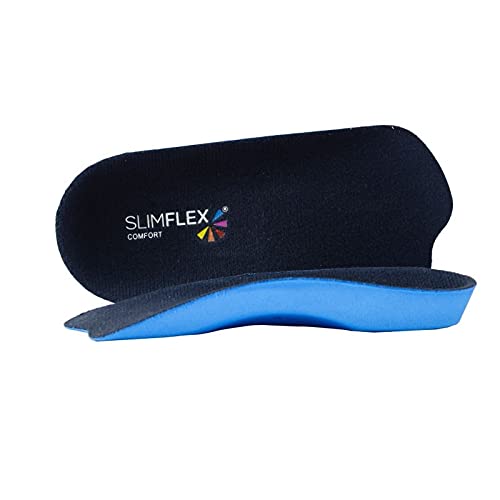 [Australia] - Slimflex Comfort 3/4 Density, Lateral Control, Medial Arch Support, Deep Heel Cup, Blue, 9-10.5 UK / 43-44 EU 