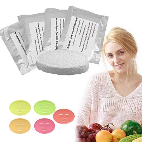 [Australia] - ZJchao 32Pcs Collagen Tablets Effervescent Mask, Natural Fruit Vegetable Facial Care Mask Machine Maker Supporting Special Use Mask With FDA-Certified 