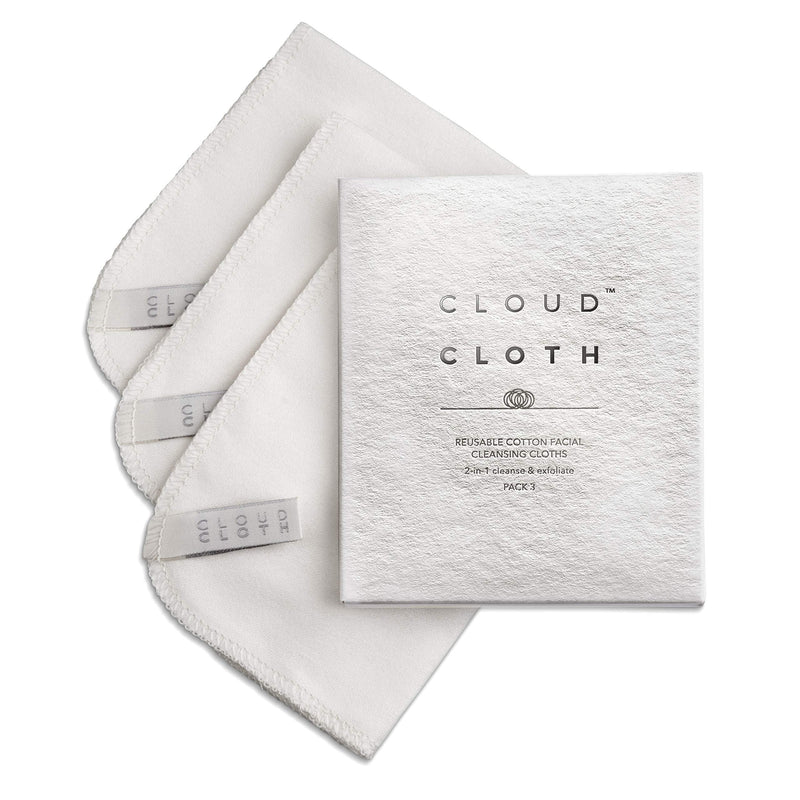 [Australia] - NEW CloudCloth¬Æ Reusable Organic Dual Effect Muslin Organic Cotton Cleansing Cloths 