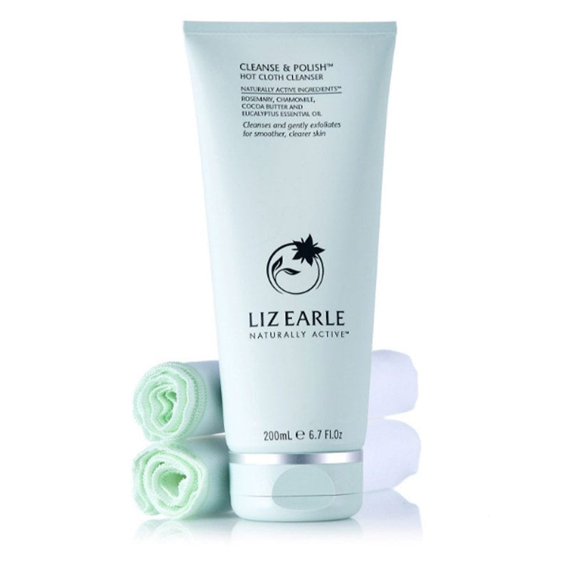 [Australia] - Liz Earle Cleanse and Polish 200ml Tube (with Two Cloths) 