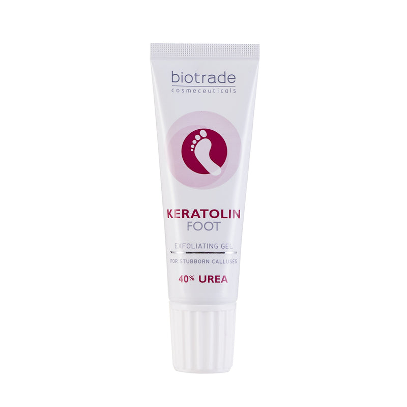 [Australia] - Keratolin Foot Gel For Corns, Calluses and Warts Remover Thickened Skin And Nails Cream Kit 40% Urea 15 ml Knees Elbows And Heels By Biotrade 
