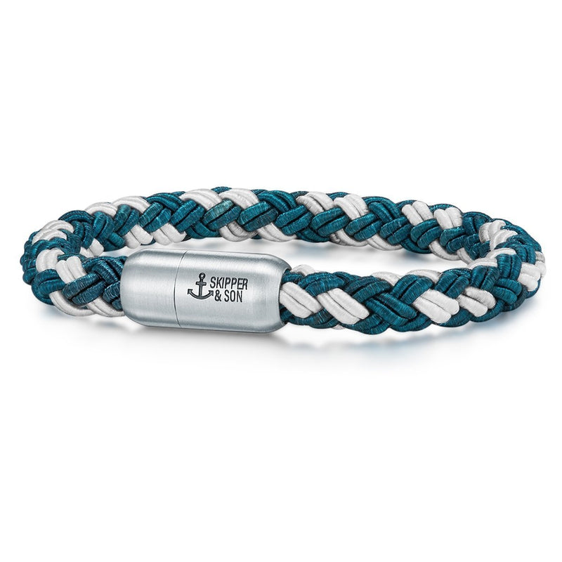 [Australia] - Skipper & Son Male Nylon Cord Nautical Rope Bracelet 21.0 Centimetres 
