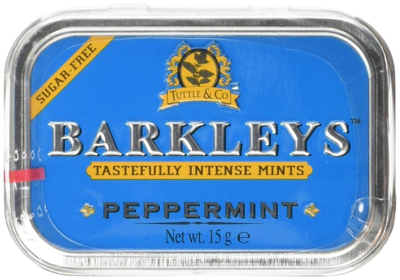 [Australia] - Barkleys Mints Sugar Free Peppermint in Classic Mini Tin 15 g 1 