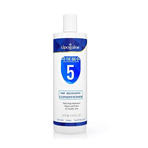 [Australia] - Lipogaine The Big 5 Hair Loss Prevention Conditioner With Argan Oil, Keratin, Aloe Vera 