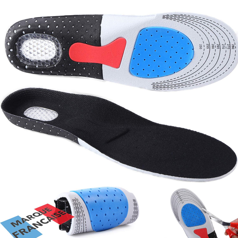 [Australia] - Takit SP - Insoles Shoe Gel With Pads - Relieves Foot, Absorbs Shocks - Perfect For Sport, Walking, Running, Hiking - For Man And Woman 7-10 