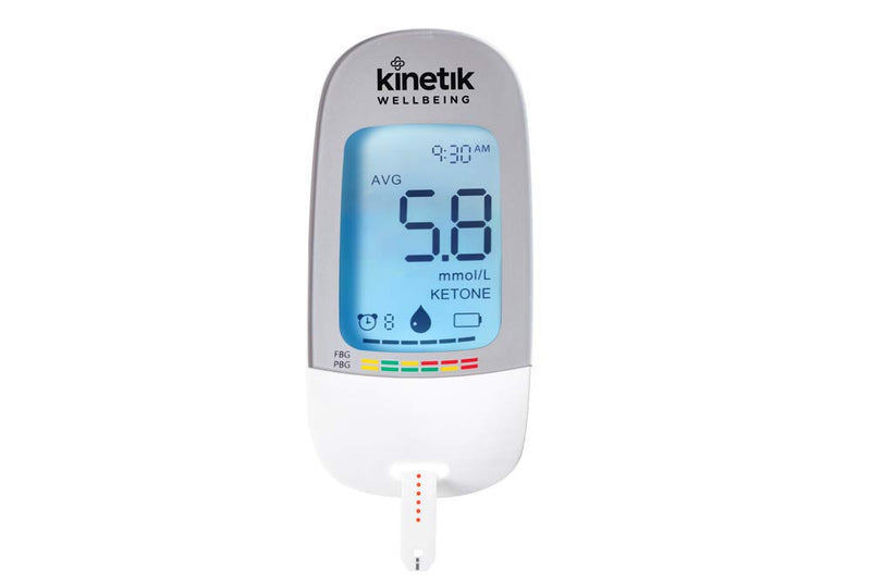 [Australia] - Kinetik Wellbeing Blood Glucose Monitoring System – Used by The NHS – in Association with St John Ambulance – Test Strips & Lancets Available on Prescription 