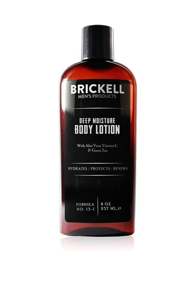 [Australia] - Brickell Men's Deep Moisture Body Lotion for Men, Natural and Organic Protects and Hydrates Dry Skin, 237 ml, Unscented‚Ä¶ 