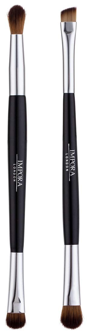 [Australia] - Eye Brush Set – Double Ended Makeup Brushes by Impora London. Eyeshadow Tools for Blending, Defining, Smudging, Shading. Perfect for Travel. 