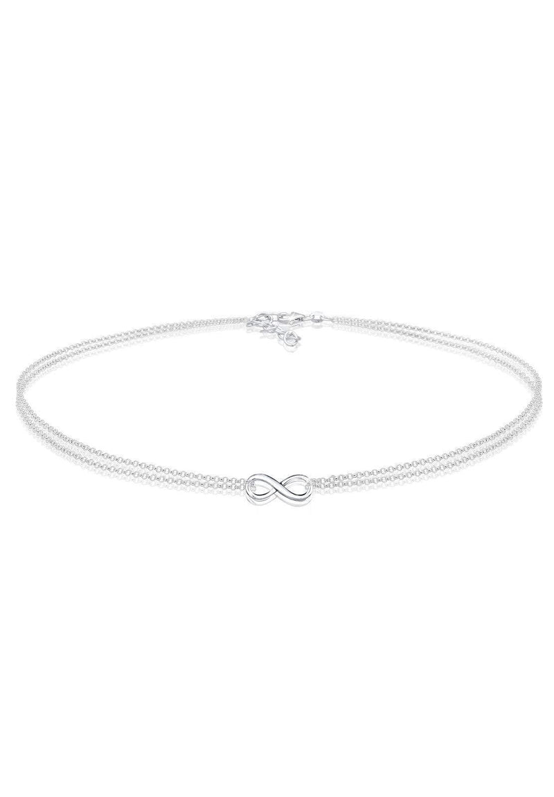 [Australia] - Elli Necklace Women Infinity Symbol Trend in 925 Sterling Silver 