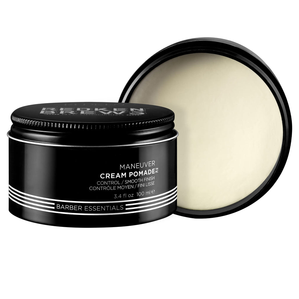 [Australia] - REDKEN | Brews | Men's Maneuver Cream Pomade | For Medium Control & Smooth Finish | 100ml 