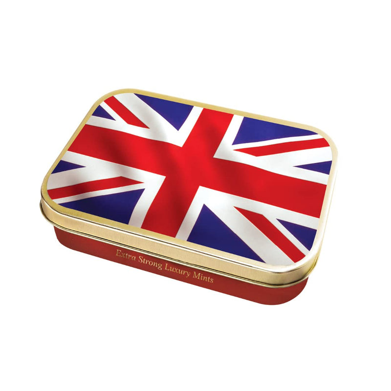 [Australia] - Stewart's London Collection - Union Jack Flag Horse Mint pastilles in Attractive Box 40 g 
