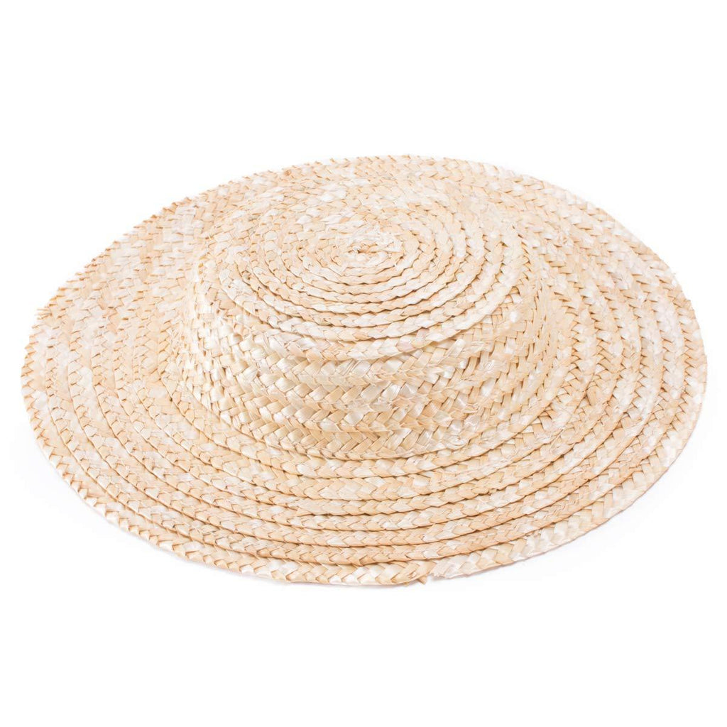 [Australia] - Lawliet Mini Top Straw Hats Craft Making Fascinator Millinery Supplies Summer Hat A224 Natural 