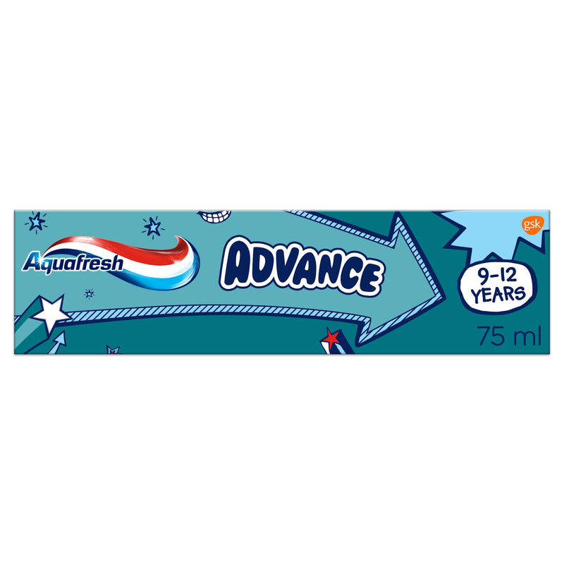 [Australia] - Aquafresh Kids Toothpaste Advance 9-12 Years 75 ml 
