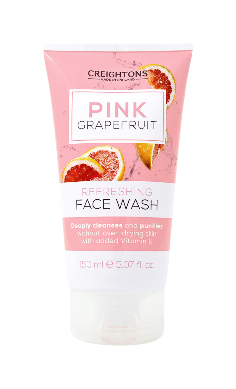 [Australia] - Creightons Pink Grapefruit Refreshing Face Wash (150ml) - Deeply cleanses & purifies without over-drying skin. With added Vitamin E. Dermatologically Tested. 