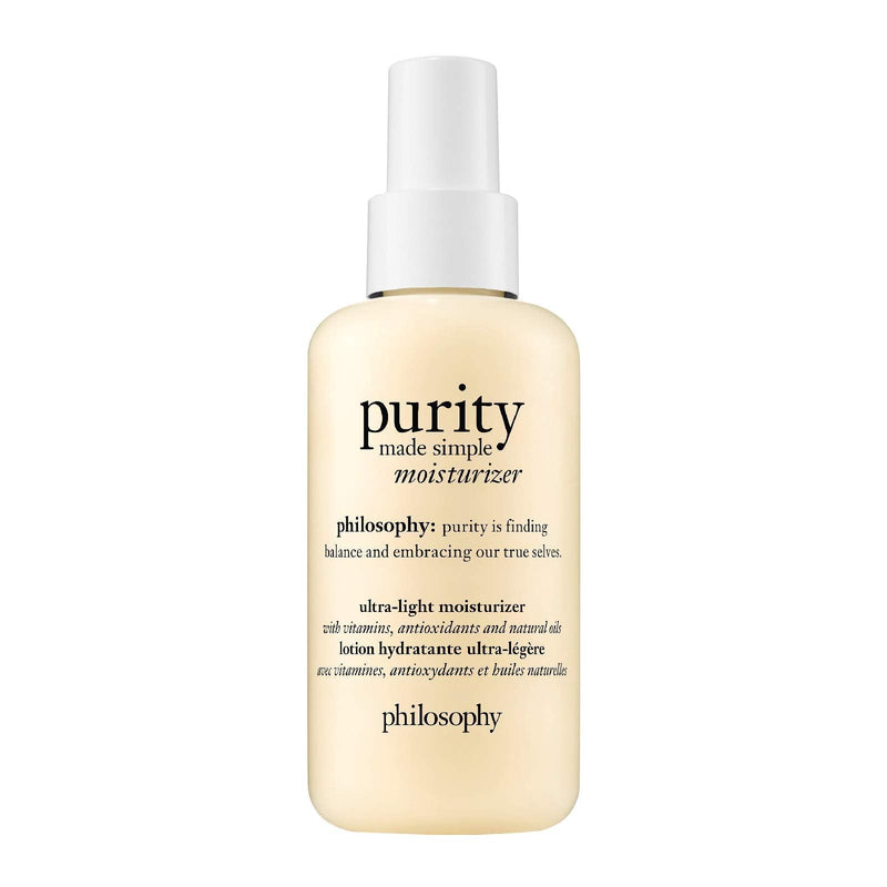 [Australia] - philosophy purity moisturiser 141ml | ultra-light face cream | 24-hour hydration 