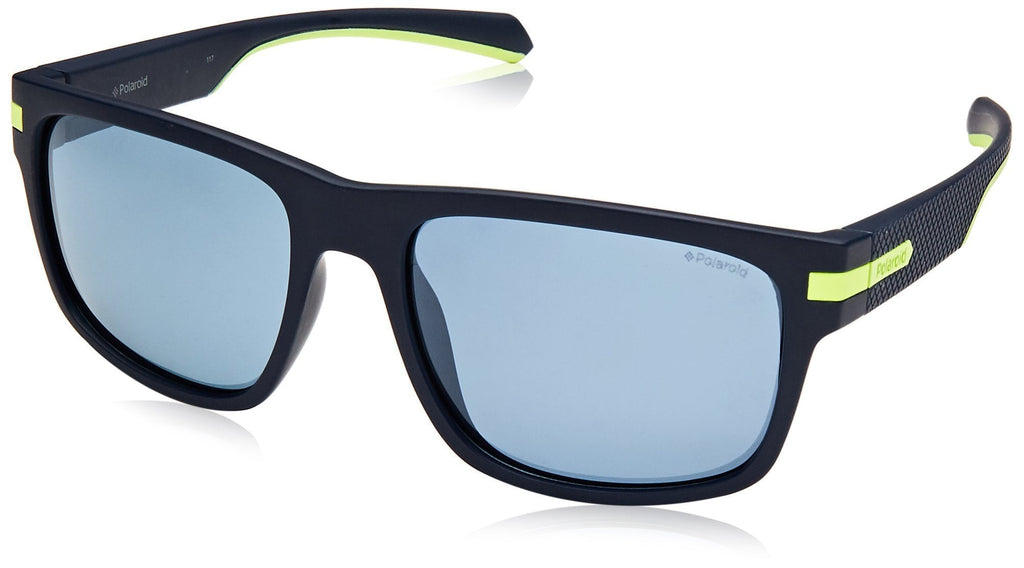 [Australia] - Polaroid Women's PLD 2066/S Sunglasses, Blue (MTT Blue), 55 