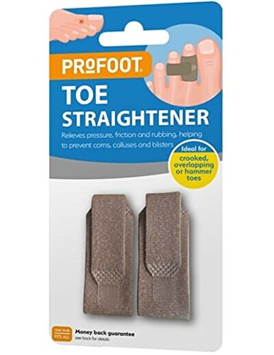 [Australia] - PROFOOT The Toe Straightener relieves Pressure, Friction and rubbing, Helping to Prevent Corns, calluses and blisters. 