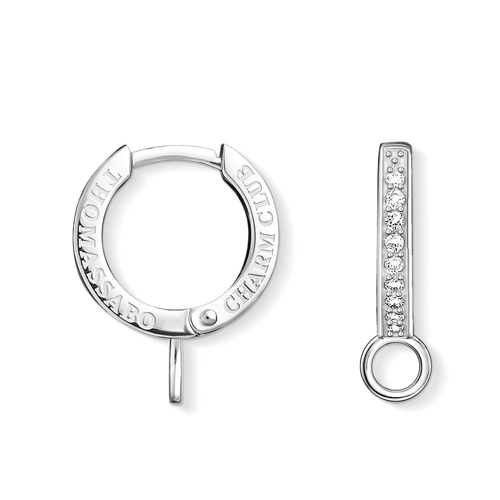 [Australia] - Thomas Sabo Women Silver Hoop Earrings - H2010-051-14 ( Single unit) 