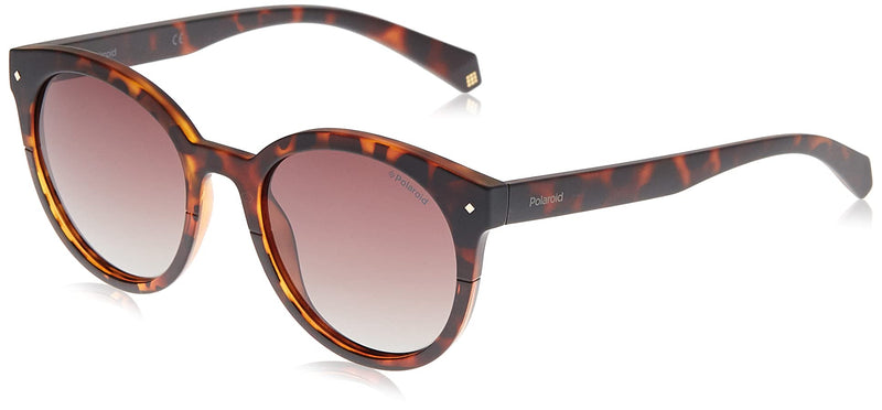 [Australia] - Polaroid Sunglasses Women's Pld6043/S Oval Sunglasses Brown (Dkhavana) 51. Millimetres 