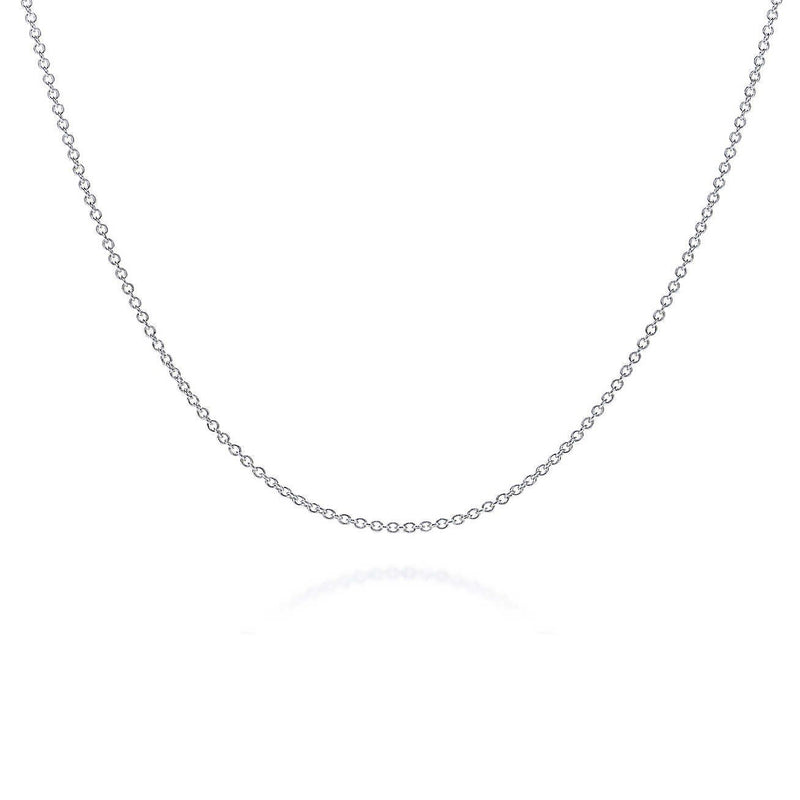 [Australia] - TreasureBay 925 Sterling Silver Italian Anchor Chain Necklace Available in 18"/45cm and 20"/50cm 45.0 Centimetres 
