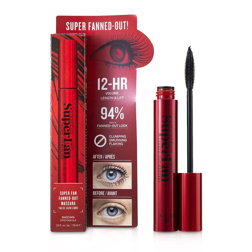 [Australia] - Smashbox SuperFan Mascara Gives Modern 12 Hour Length 0.33oz (10ml) 