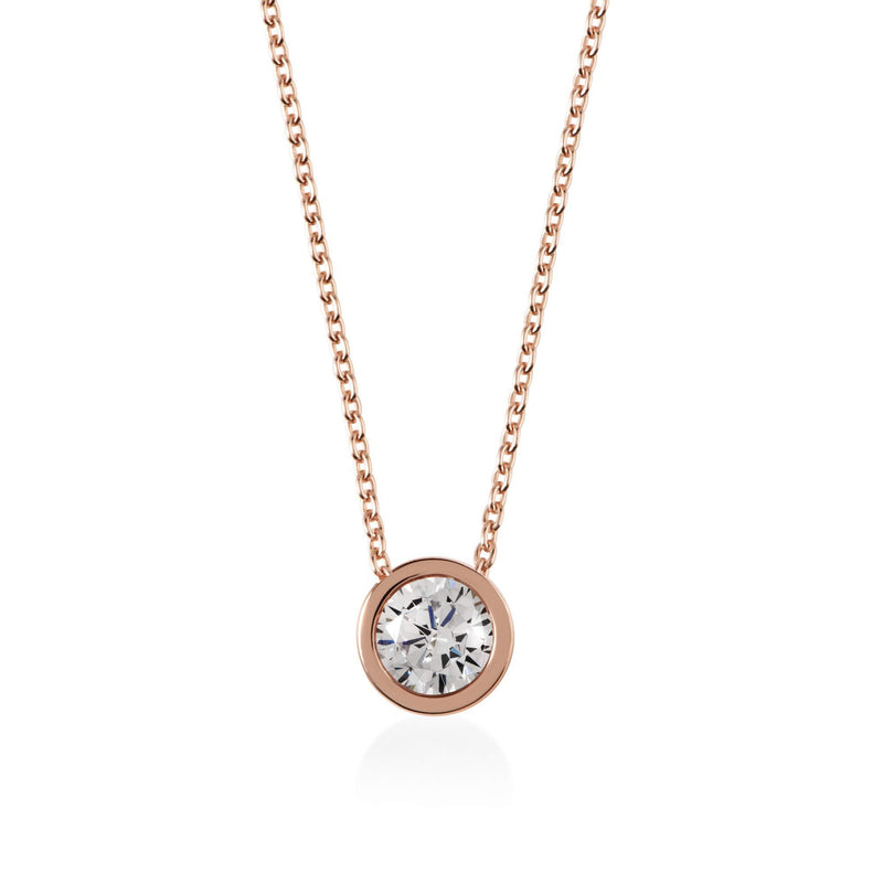 [Australia] - Radley 'Fountain Road' 925 Sterling Silver 18ct Rose Gold Plated Necklace RYJ2000 