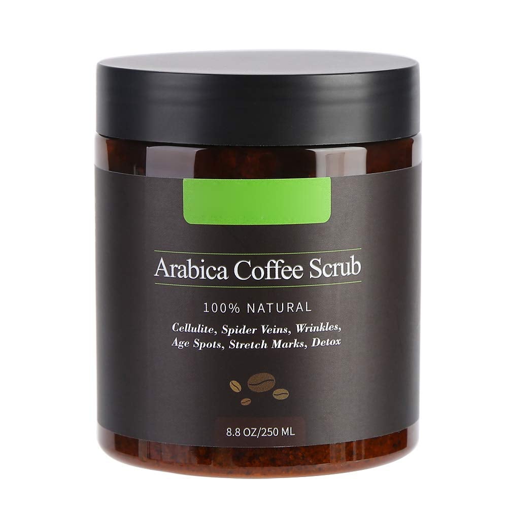 [Australia] - Body Scrub, Arabica Coffee Exfoliating Body Scrub for Bath Gentle Exfoliator & Super Moisturizer for Moisturizing Skin Acne Cellulite Dead Skin Scars 