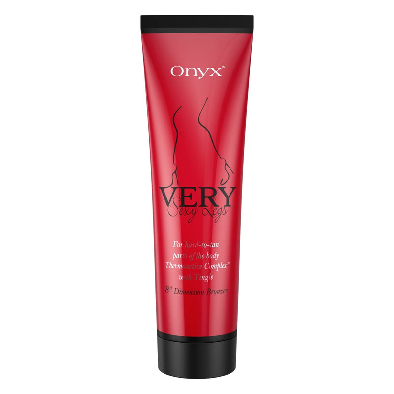 [Australia] - Onyx Very Sexy Legs Sunbed Cream with Bronzer - Tingle Tanning Cream for Legs & Hard-To-Tan Body Parts - Hot Tingling Formula for Women 