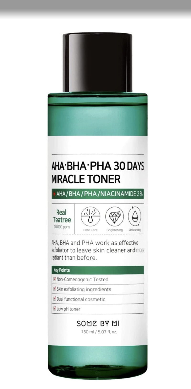 [Australia] - SOME BY MI AHA-BHA-PHA 30 DAYS MIRACLE TONER 150ml - Functional cosmetic toner, (Pack of 1) 