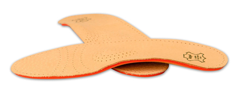 [Australia] - Orthotic Orthopedic Shoe Insoles Inserts with Arch Support Made of Leather and Memory Foam, Kaps Relax Shock Absorber Pecari 36 EUR / 3 UK / Women 