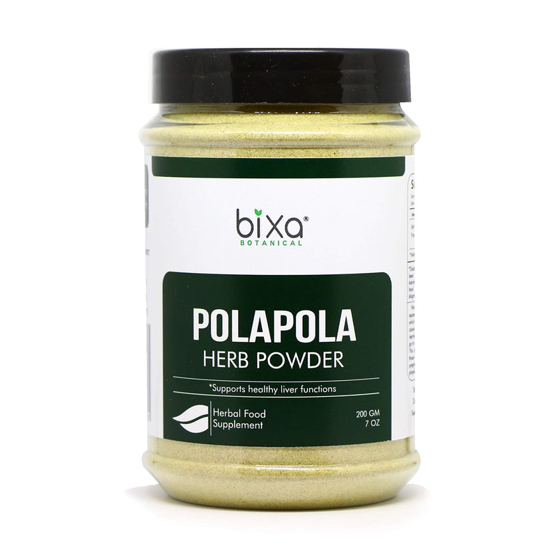 [Australia] - Polapola Powder (Aerva lanata), Liver Cleanse Detox & Repair l Natural Supplement | Superfood | Supports Healthy Liver Functions by Bixa Botanical - 7 Oz (200g) 