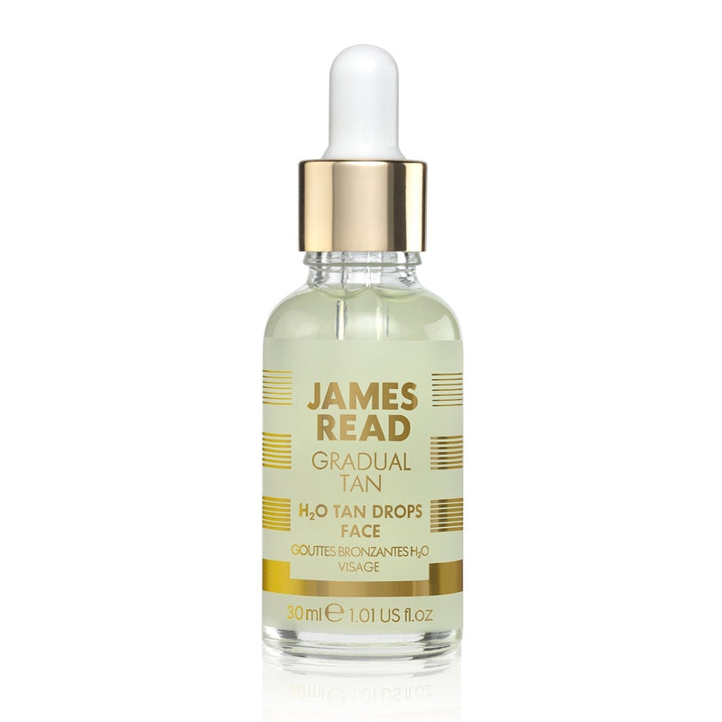 [Australia] - JAMES READ H20 Gradual Tan Drops Face (30ml) Works with Your Daily Skin-Care - for Natural Glowing Complexion - Featuring TANTONE Technology¬Æ, Suitable for All Skin Types & Vegan-Friendly 