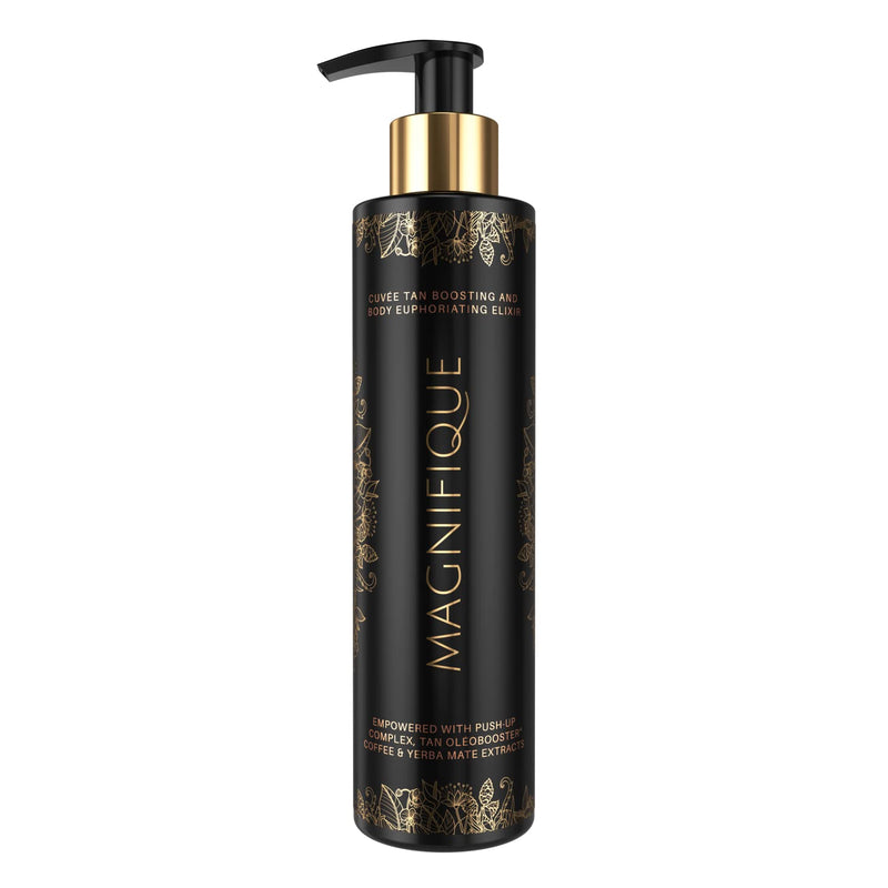 [Australia] - Onyx Magnifique Luxury Sunbed Lotion with Bronzer and Accelerator - Dark Tan Result - Ultra-Light Formula - Push-Up Complex & Coffee Blend for Skin Firming 