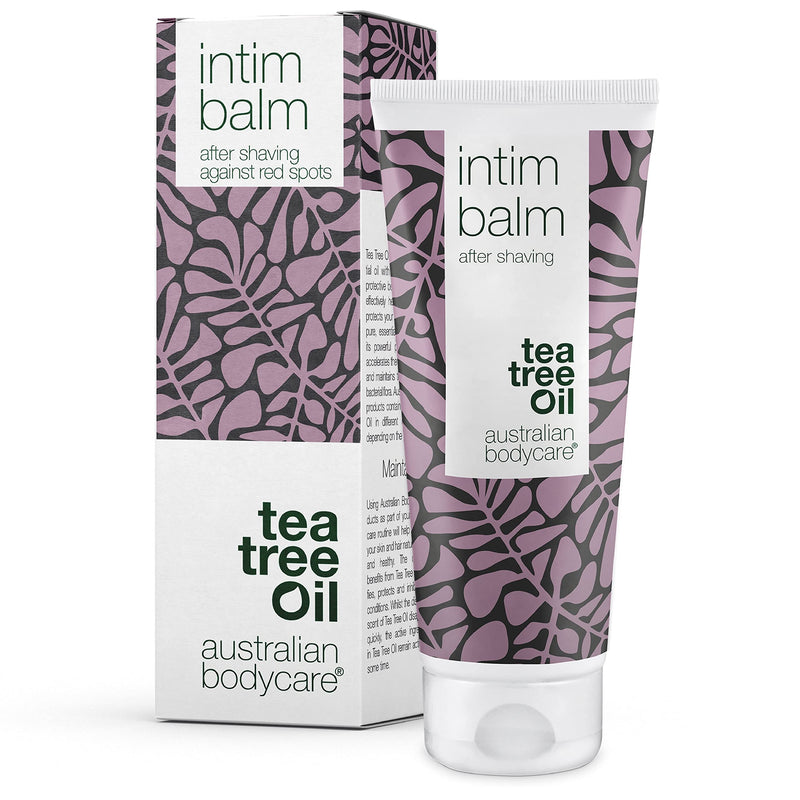 [Australia] - Australian Bodycare Intim Balm 100ml - Intimate After Shave Balm, Ingrown Hair Treatment, Razor Bumps and Razor Burns, for Use After Shave & Wax – Perfect for Intimate Hair Removal and Shaving Tea Tree Oil 100 ml (Pack of 1) 
