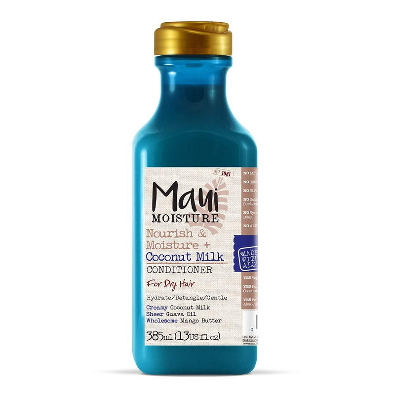 [Australia] - Maui Moisture Conditioner for Dry Hair, Coconut Milk & Aloe Vera, 385 ml Condtioner 