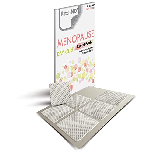 [Australia] - PatchMD Menopause Day Relief™ - 30 Daily Topical Patches. 100% Natural & Vegan. Allergy & Filler Free. High Absorption More bioavailable. Suitable for Sensitive stomachs & bariatric. 
