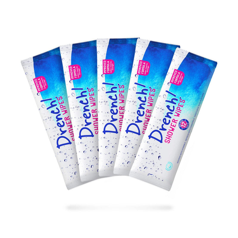 [Australia] - Luxury Body Wipes for Adults and Elderly - No Water Bathing and Cleansing Wipes | Microwavable Bath and Shower Wipes (60 Pack) 