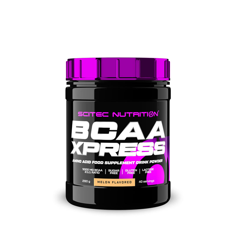 [Australia] - Scitec Nutrition BCAA-Xpress, Essential BCAA Amino Acid Drink Powder, Sugar-Free, Gluten-Free and Lactose-Free, 280 g, Melon 