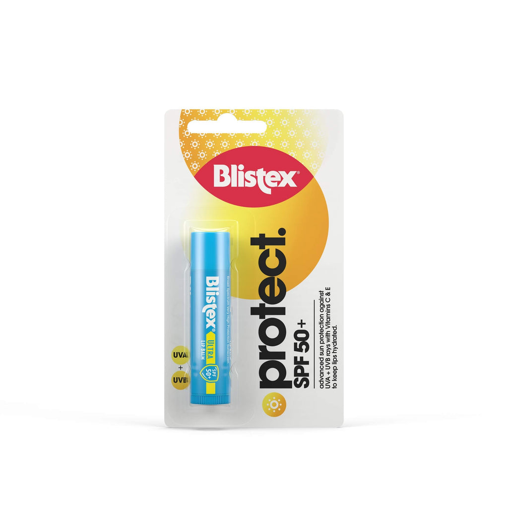 [Australia] - Blistex Ultra Lip Balm with SPF 50 Plus Lip Protection from UVA and UVB Rays, 4.25 g 4.25 g (Pack of 1) 