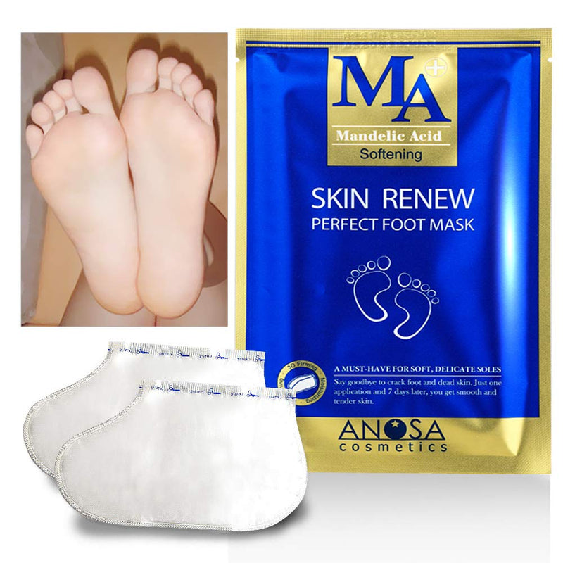 [Australia] - Anosa Mandelic Acid Skin Renewal Foot Mask (1 Pair) 