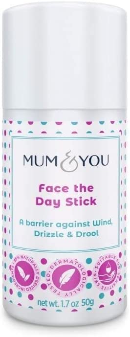 [Australia] - Mum & You Baby Face the Day Stick with Sunflower & Coconut Oils, Beeswax & Shea Butter for Natural Skincare. Protect your Baby's Face from Irritants, and Soothe Eczema & Irritated Skin. 1 Stick 