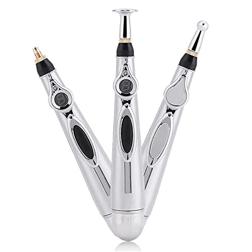 [Australia] - Acupuncture Pen, Meridian Energy Pen Electric Laser Acupuncture Pen Therapy Body Massager Health Beauty Tool 