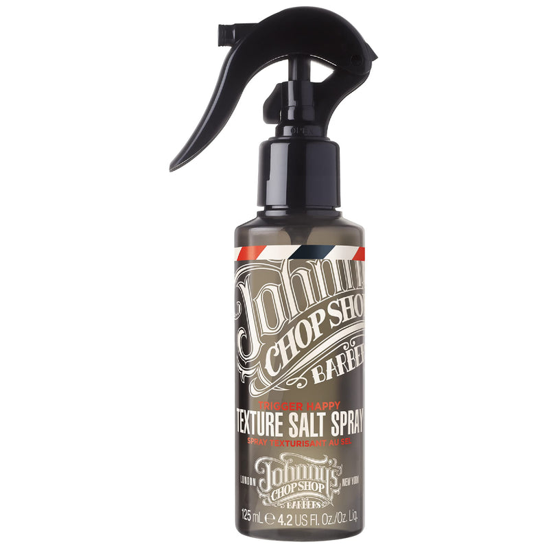 [Australia] - Johnny's Chop Shop - Trigger Happy Texturising Salt Spray, Hair Styling for Men (125ml) Pack of 1 Citrus 
